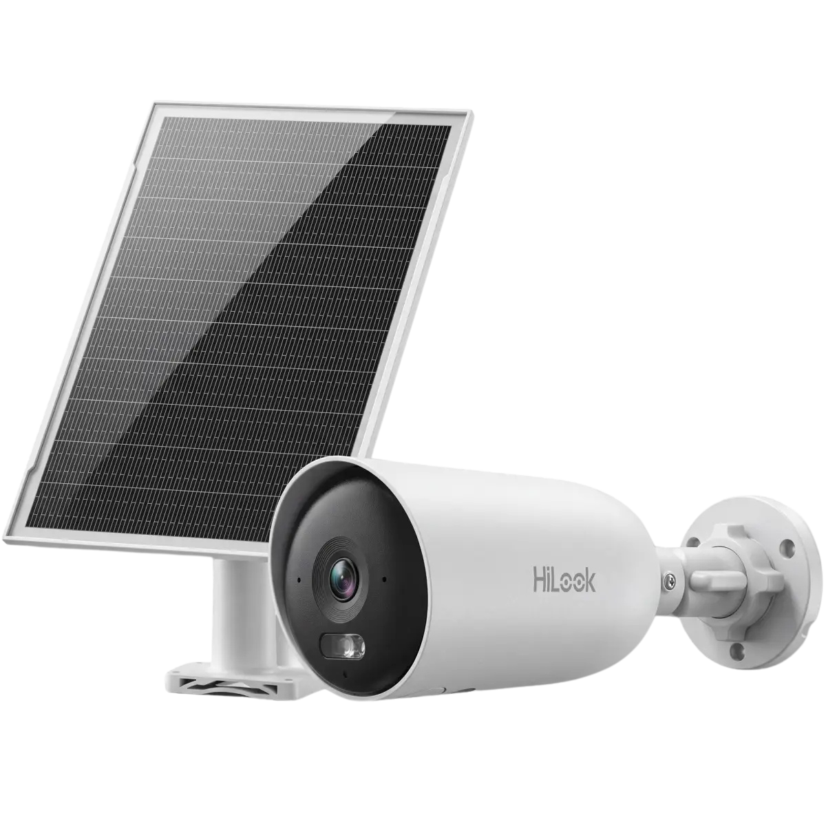 HiLook by HIKVISION Solar-Überwachungskamera | 4 MP | 24/7-Aufnahme | 4G-SIM | Smartphone App | IPC-CFS04/4G-SIM