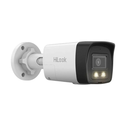 HiLook by HIKVISION 4K Überwachungskamera-Set | 4* 4K Bullet Kamera | Smart Hybrid Light | NVR 8-CH | 2 TB HDD | Smartphone App