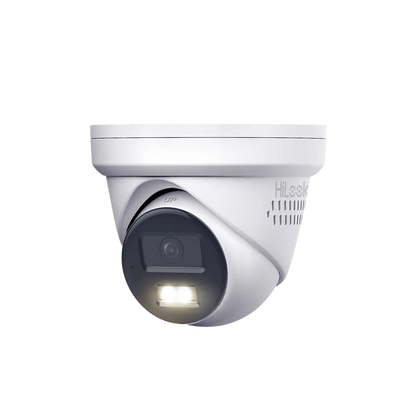 HiLook by HIKVISION 6 MP Überwachungskamera-Set | 4* 6 MP Turret Kamera | Smart Hybrid Light | NVR 8-CH | 2 TB HDD | Smartphone App