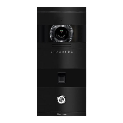 Metzler VDM10 2.0 Video-Türsprechanlage | mit Fingerprint | 1 Klingeltaster | Niko