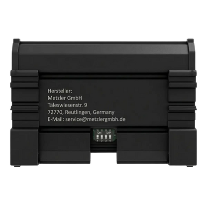 Metzler Sicherheitsmodul mit Hutschienenhalter