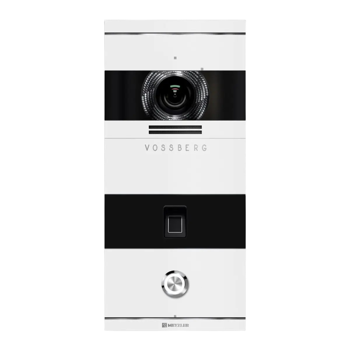 Metzler VDM10 2.0 Video-Türsprechanlage | mit Fingerprint | 1 Klingeltaster | Niko