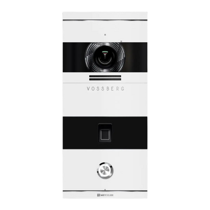 Metzler VDM10 2.0 Video-Türsprechanlage | mit Fingerprint | 1 Klingeltaster | Niko