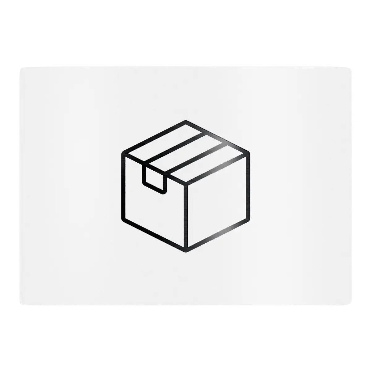 Metzler Edelstahlschild mit Paketsymbol für Paketboxen