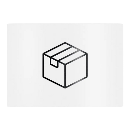 Metzler Edelstahlschild mit Paketsymbol für Paketboxen