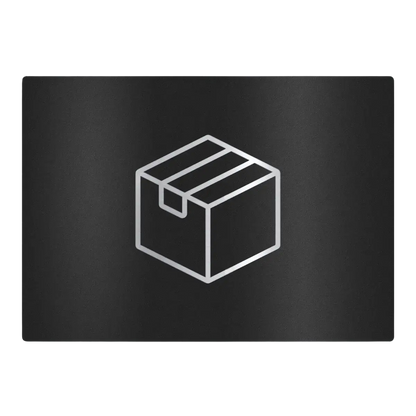 Metzler Edelstahlschild mit Paketsymbol für Paketboxen