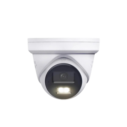 HiLook by HIKVISION 6 MP Überwachungskamera-Set | 4* 6 MP Turret Kamera | Smart Hybrid Light | NVR 8-CH | 2 TB HDD | Smartphone App
