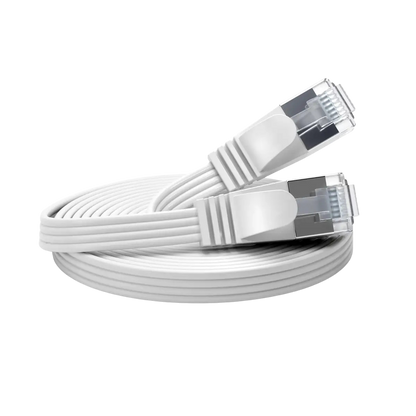 Metzler Patchkabel flach | Cat.6 | weiß