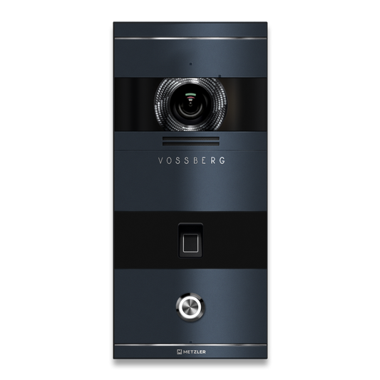 Metzler VDM10 2.0 Niko | 1 Klingeltaster | Fingerabdruck & RFID Leser