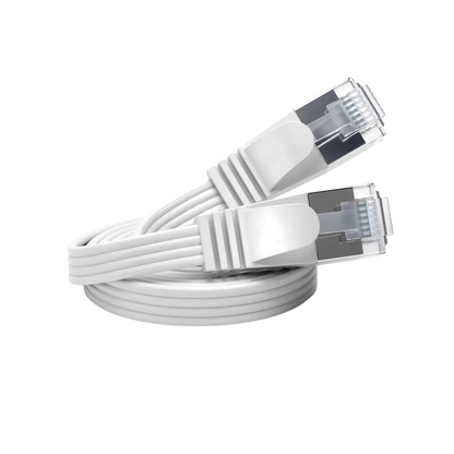 Metzler Patchkabel flach | Cat.6 | weiß