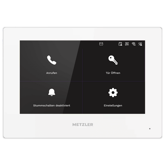 Metzler ADM10 Innenstation Home, 7 Zoll Touchscreen