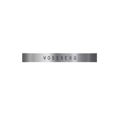 Metzler VDM10 Ersatz Namensschild mit Lasergravur selbstklebend für Versionen mit 1 Klingeltaster