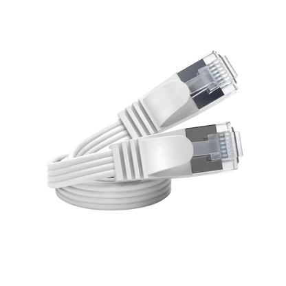 Metzler Patchkabel flach | Cat.6 | weiß