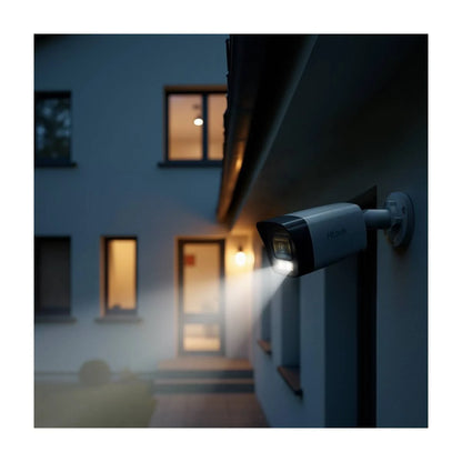 HiLook by HIKVISION 4K Überwachungskamera-Set | 4* 4K Bullet Kamera | Smart Hybrid Light | NVR 8-CH | 2 TB HDD | Smartphone App
