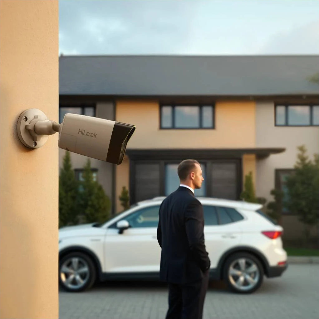 HiLook by HIKVISION 4K Video Überwachungskamera Bullet IPC-B180HA-LUF (2.8mm)