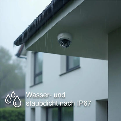 HiLook by HIKVISION 4K Video Überwachungskamera Dome IPC-D180HA-LU(2.8mm)