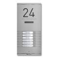 Metzler ADM10 Audio-Türsprechanlage | 6 Klingeltaster | Mit austauschbarem Namensschild | Kai