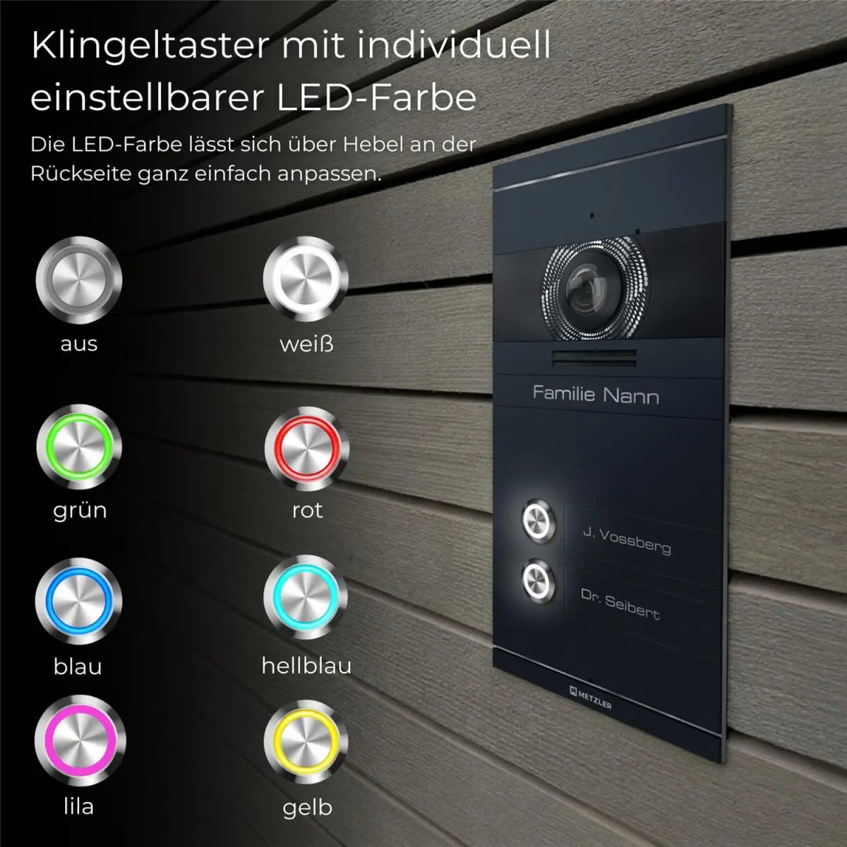 Metzler VDM10 2.0 Colson | 2 Klingeltaster