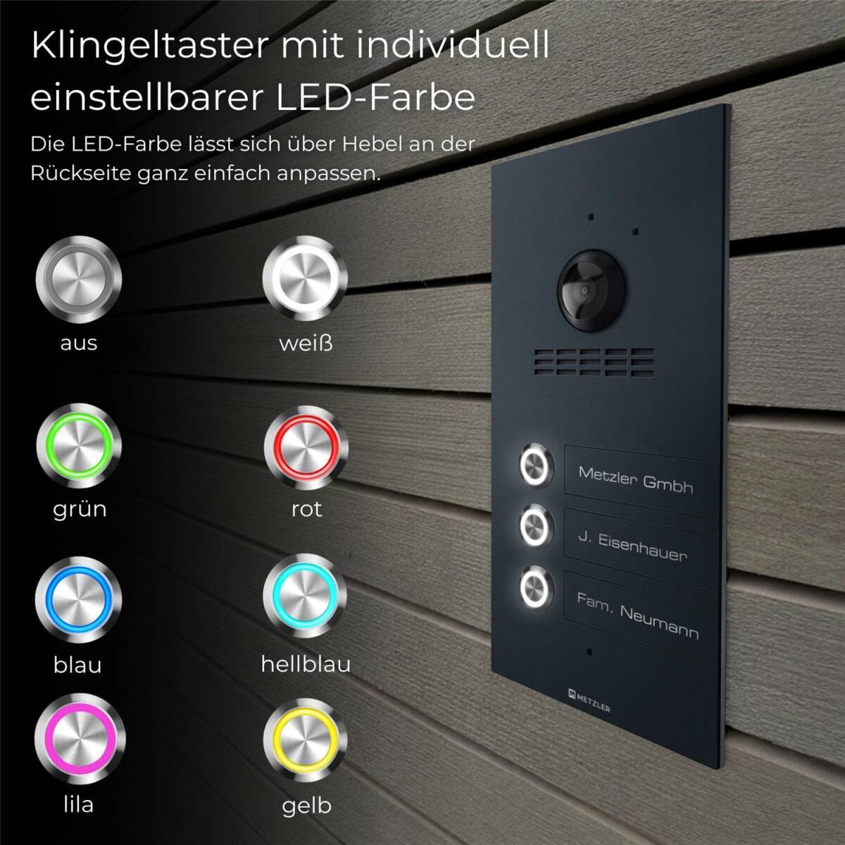 Metzler VDM10 2.0 Kian | 3 Klingeltaster