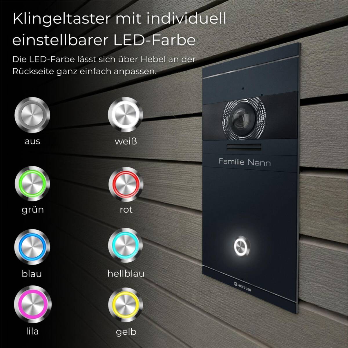 Metzler VDM10 2.0 Colson | 1 Klingeltaster