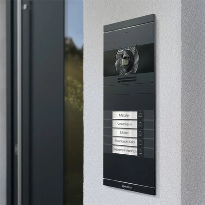 Metzler VDM10 2.0 Neo | 5 Klingeltaster | Austauschbare Namensschilder