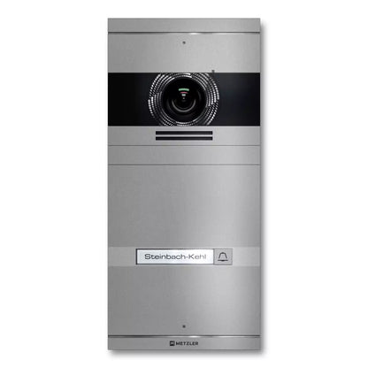 Metzler VDM10 2.0 Neo | 1 Klingeltaster | RAL 9007 Graualuminium