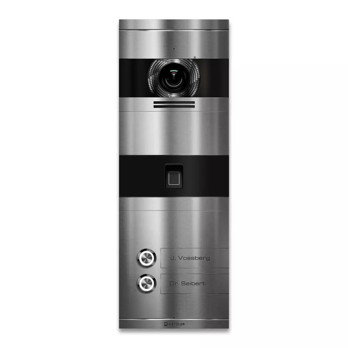 Metzler VDM10 2.0 Niko | 2 Klingeltaster | Fingerabdruck & RFID Leser