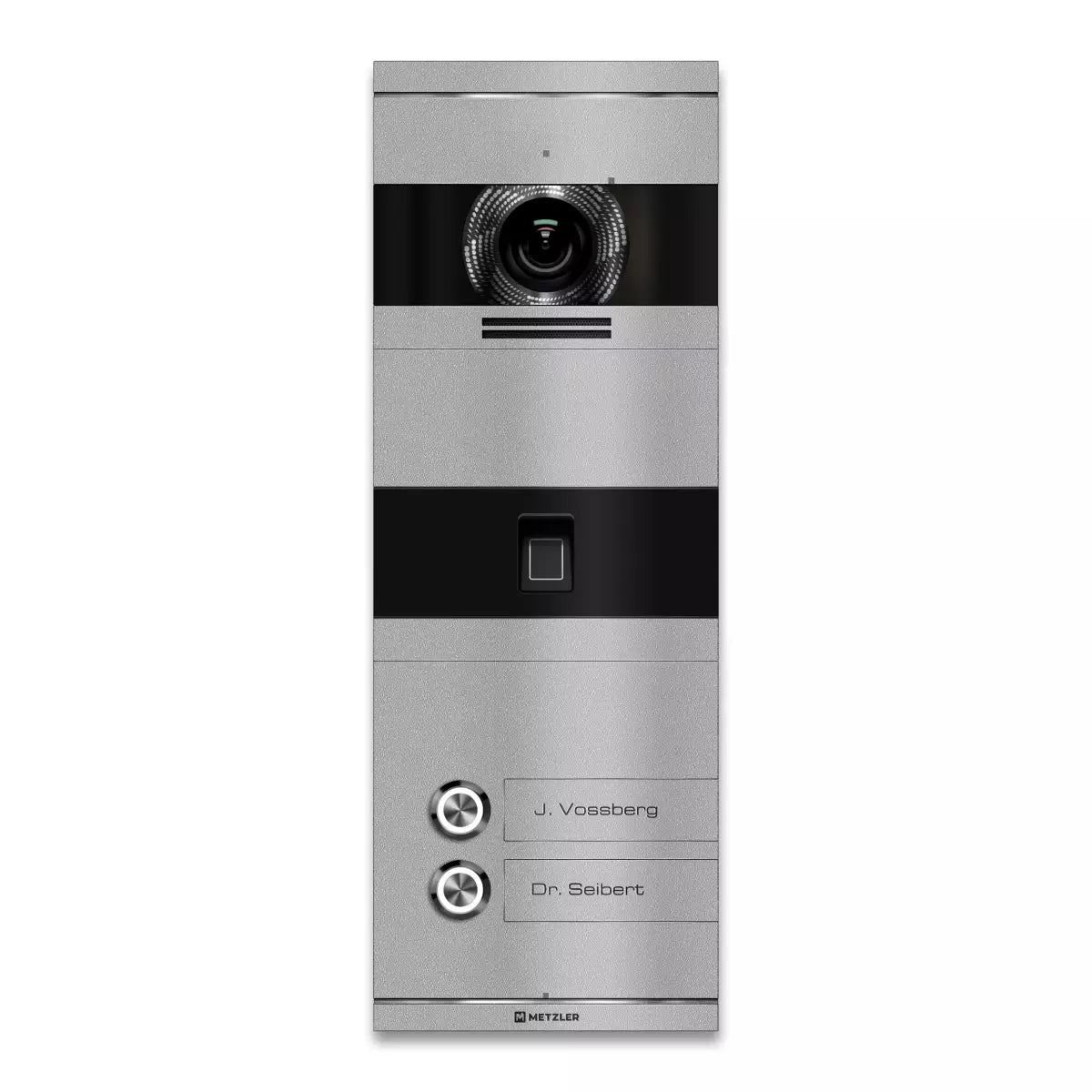 Metzler VDM10 2.0 Niko | 2 Klingeltaster | Fingerabdruck & RFID Leser