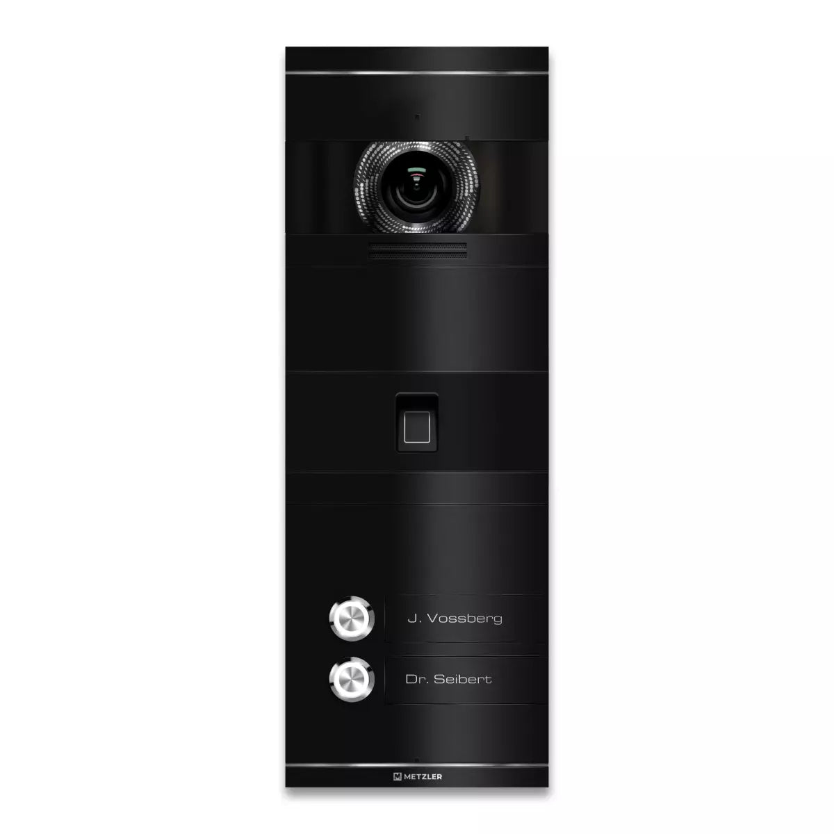 Metzler VDM10 2.0 Niko | 2 Klingeltaster | Fingerabdruck & RFID Leser