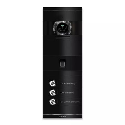 Metzler VDM10 2.0 Niko | 3 Klingeltaster | Fingerabdruck & RFID Leser