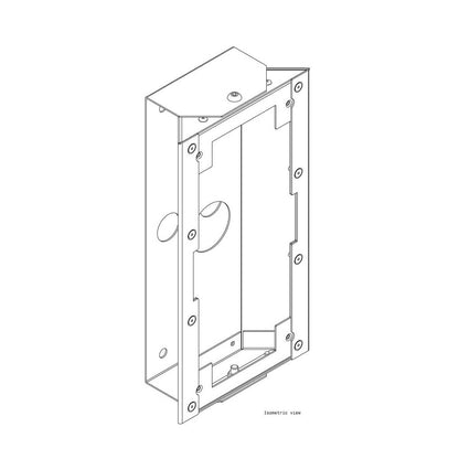 Metzler VDM10 Montagewinkel aus Edelstahl | RAL 7016 Anthrazit